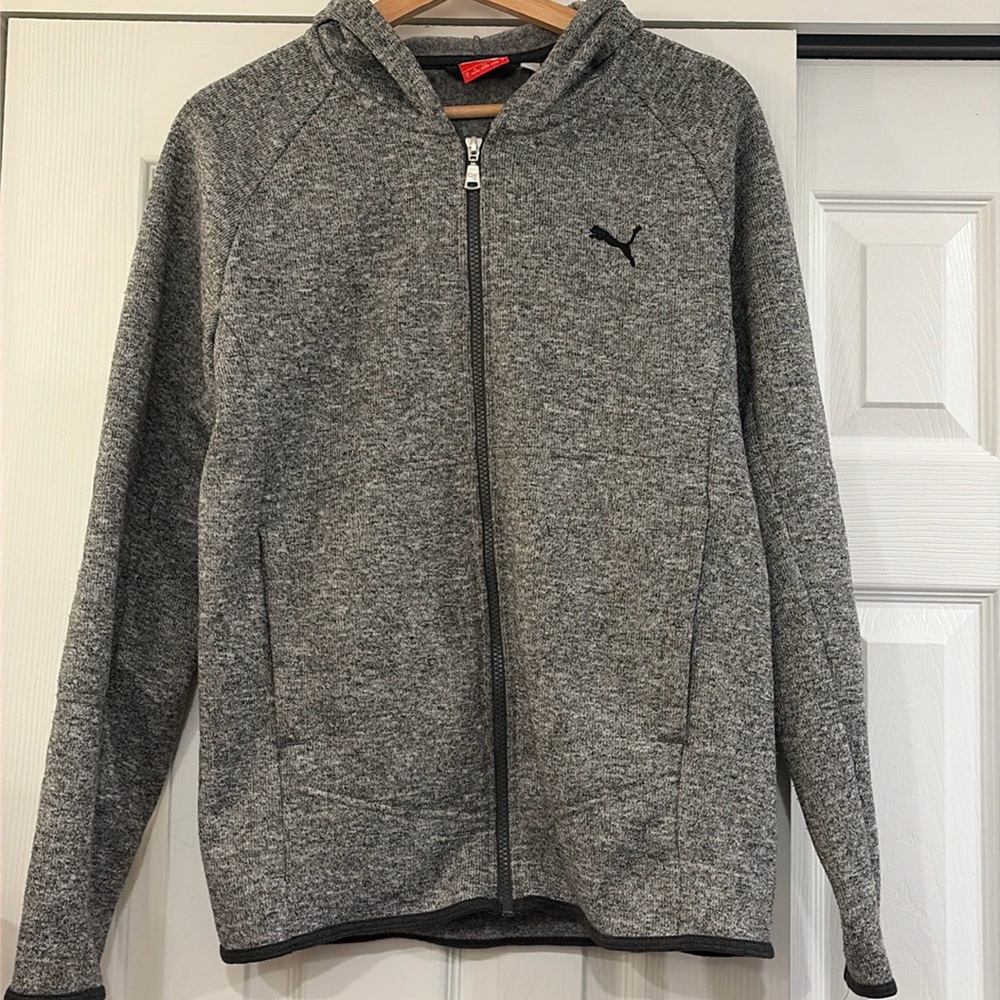 Like New Full Zip Puma Hoodie